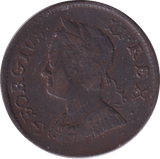 1753 HALFPENNY ( GF ) - HALFPENNY - Cambridgeshire Coins