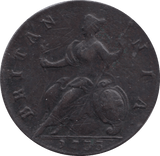 1753 HALFPENNY ( VF ) - Halfpenny - Cambridgeshire Coins