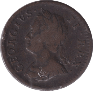 1754 FARTHING ( FINE ) - FARTHING - Cambridgeshire Coins