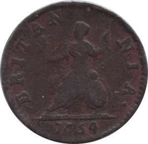 1754 FARTHING ( GF ) - Farthing - Cambridgeshire Coins