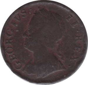 1754 FARTHING ( GF ) - Farthing - Cambridgeshire Coins