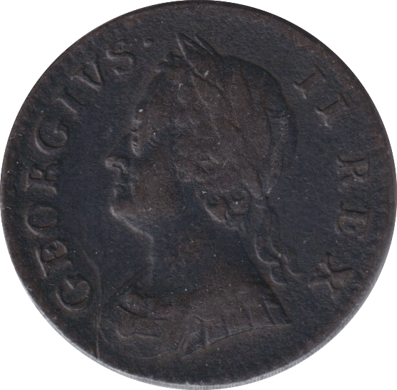 1754 FARTHING ( GF ) - FARTHING - Cambridgeshire Coins