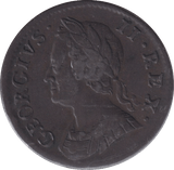 1754 FARTHING ( GVF ) - FARTHING - Cambridgeshire Coins