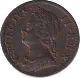 1754 FARTHING ( VF ) - FARTHING - Cambridgeshire Coins