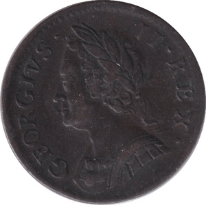 1754 FARTHING ( VF ) - FARTHING - Cambridgeshire Coins