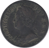 1754 HALF PENNY ( GF ) - HALFPENNY - Cambridgeshire Coins