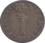 1754 MAUNDY ONE PENNY ( GVF ) - MAUNDY ONE PENNY - Cambridgeshire Coins