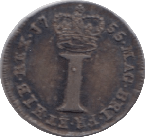 1755 MAUNDY ONE PENNY ( EF ) - MAUNDY ONE PENNY - Cambridgeshire Coins