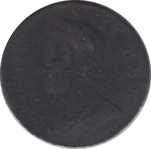 1757 HALFPENNY ( NF ) - Halfpenny - Cambridgeshire Coins