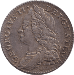 1757 SIXPENCE ( EF ) - SIXPENCE - Cambridgeshire Coins