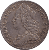 1757 SIXPENCE ( EF ) - SIXPENCE - Cambridgeshire Coins