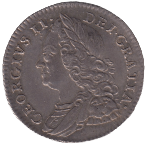 1757 SIXPENCE ( EF ) - Sixpence - Cambridgeshire Coins