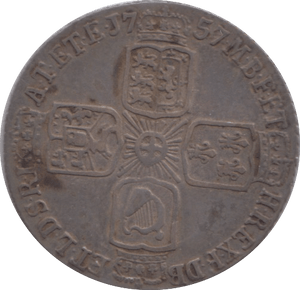 1757 SIXPENCE ( GF ) - Sixpence - Cambridgeshire Coins