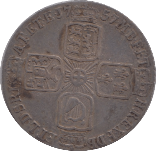 1757 SIXPENCE ( GF ) - Sixpence - Cambridgeshire Coins