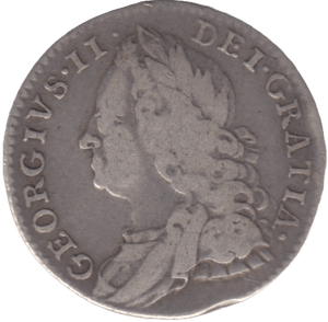 1757 SIXPENCE ( GF ) - Sixpence - Cambridgeshire Coins