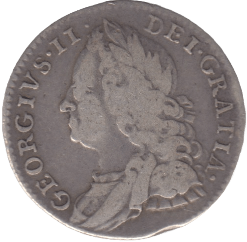 1757 SIXPENCE ( GF ) - Sixpence - Cambridgeshire Coins