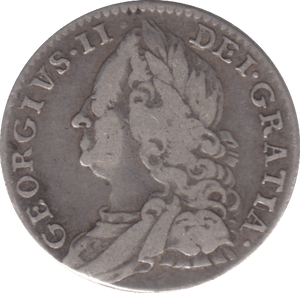 1757 SIXPENCE ( GF ) - SIXPENCE - Cambridgeshire Coins