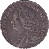 1757 SIXPENCE ( GVF ) - SIXPENCE - Cambridgeshire Coins