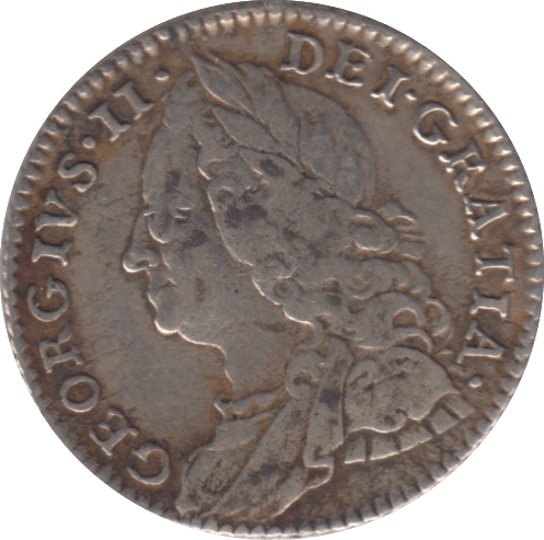 1757 SIXPENCE ( VF ) - Sixpence - Cambridgeshire Coins