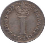 1758 MAUNDY ONE PENNY ( EF ) - MAUNDY ONE PENNY - Cambridgeshire Coins