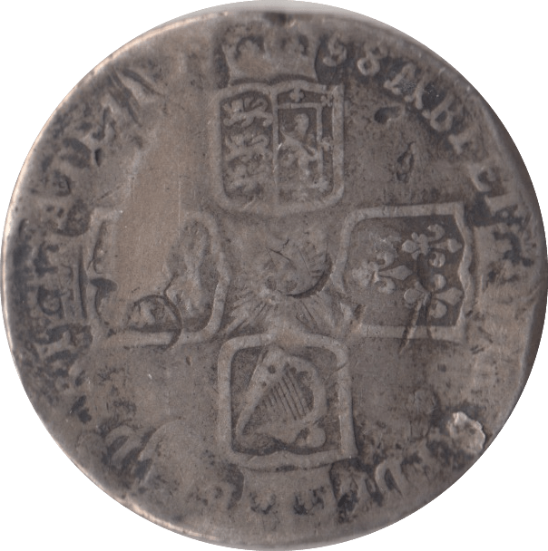 1758 SHILLING ( FAIR ) - SHILLING - Cambridgeshire Coins