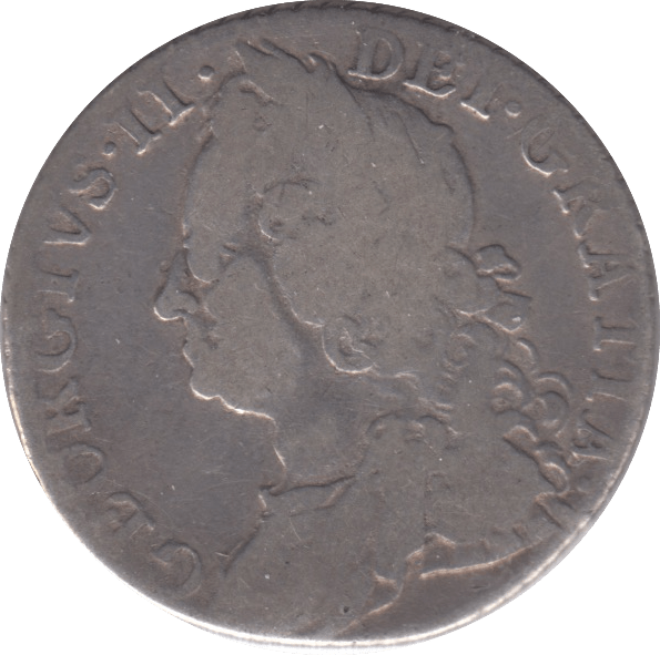 1758 SHILLING ( FINE ) - Shilling - Cambridgeshire Coins