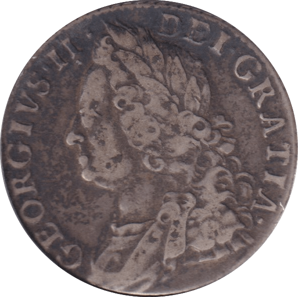 1758 SHILLING ( FINE ) - Shilling - Cambridgeshire Coins