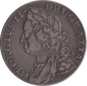 1758 SHILLING ( VF ) - SHILLING - Cambridgeshire Coins