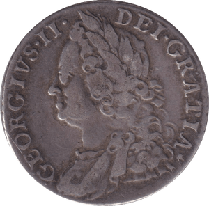 1758 SHILLING ( VF ) - SHILLING - Cambridgeshire Coins