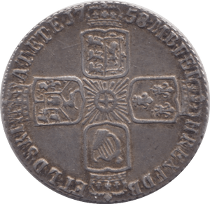 1758 SIXPENCE ( EF ) - Sixpence - Cambridgeshire Coins