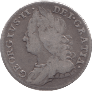 1758 SIXPENCE ( FINE ) - Sixpence - Cambridgeshire Coins