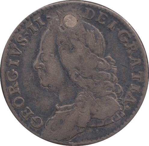 1758 SIXPENCE ( FINE ) - Sixpence - Cambridgeshire Coins