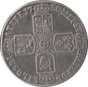 1758 SIXPENCE ( GF ) - Sixpence - Cambridgeshire Coins