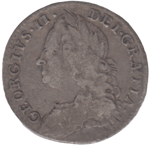 1758 SIXPENCE ( GF ) - Sixpence - Cambridgeshire Coins