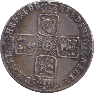 1758 SIXPENCE ( GVF ) - SIXPENCE - Cambridgeshire Coins