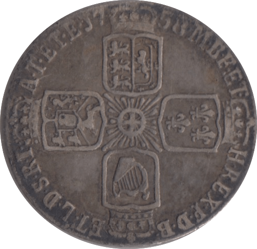 1758 SIXPENCE ( VF ) - SIXPENCE - Cambridgeshire Coins