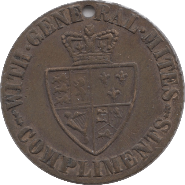 1760s GUINEA GAMING TOKEN - GAMING TOKEN - Cambridgeshire Coins