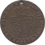 1760s GUINEA GAMING TOKEN - GAMING TOKEN - Cambridgeshire Coins