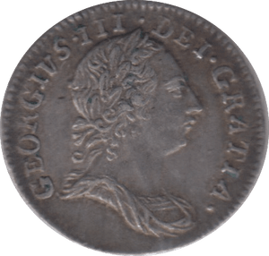 1762 MAUNDY THREE PENCE ( GVF ) - MAUNDY THREEPENCE - Cambridgeshire Coins