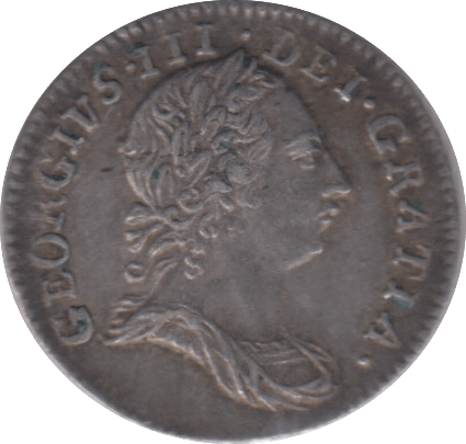 1762 MAUNDY THREE PENCE ( GVF ) - MAUNDY THREEPENCE - Cambridgeshire Coins