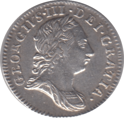 1762 MAUNDY THREEPENCE ( EF ) - MAUNDY THREEPENCE - Cambridgeshire Coins