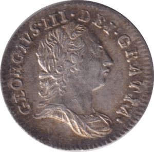 1762 THREEPENCE ( AUNC ) - WORLD COINS - Cambridgeshire Coins