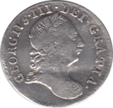 1763 MAUNDY THREEPENCE ( VF ) - MAUNDY THREEPENCE - Cambridgeshire Coins