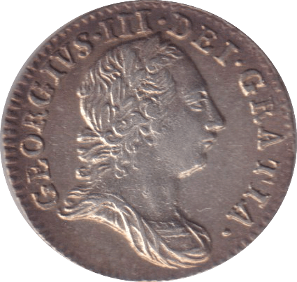 1763 THREEPENCE ( AUNC ) - WORLD COINS - Cambridgeshire Coins