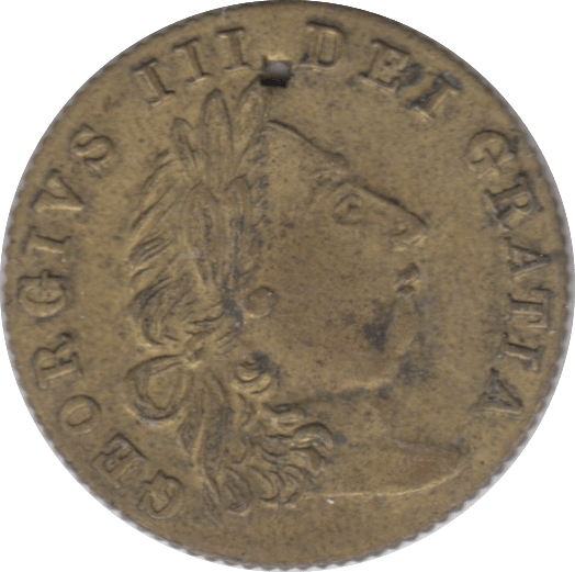 1768 HALF GUINEA GAMING TOKEN - GAMING TOKEN - Cambridgeshire Coins