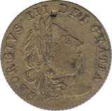 1768 HALF GUINEA GAMING TOKEN - GAMING TOKEN - Cambridgeshire Coins