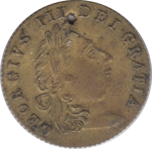 1768 HALF GUINEA GAMING TOKEN - GAMING TOKEN - Cambridgeshire Coins