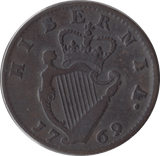 1769 HALFPENNY IRELAND - WORLD COINS - Cambridgeshire Coins