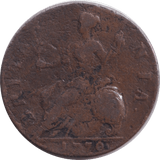 1770 HALFPENNY ( FINE ) - HALFPENNY - Cambridgeshire Coins