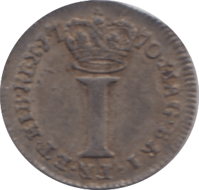 1770 MAUNDY ONE PENNY ( GVF ) - MAUNDY ONE PENNY - Cambridgeshire Coins